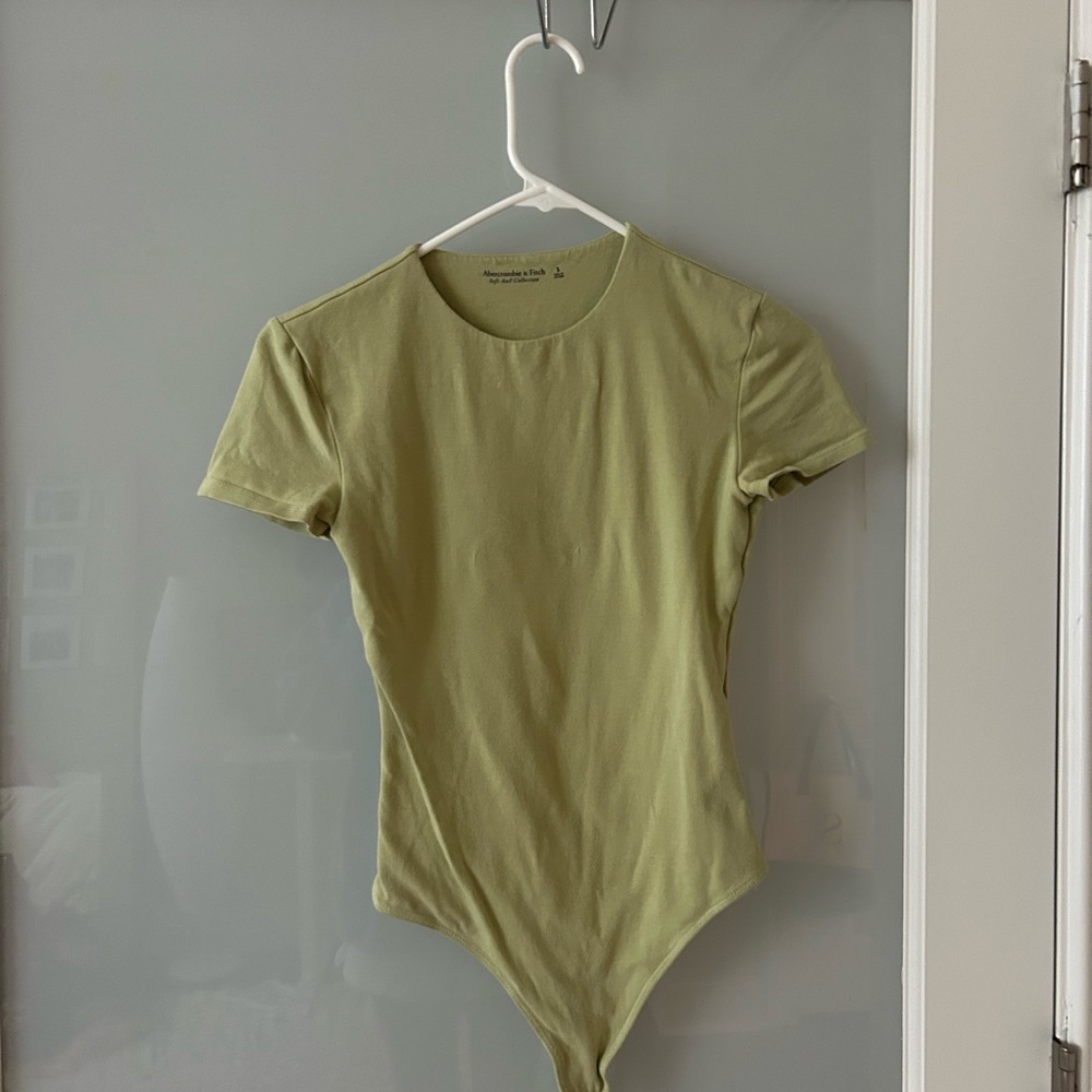 Abercrombie & Fitch Light Green Bodysuit